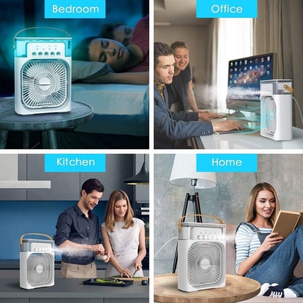 Portable Mini Water Air Cooler Table - Image 3